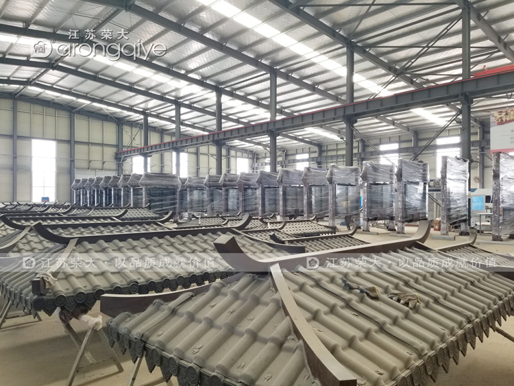 江蘇省仿古候車亭發(fā)貨圖一