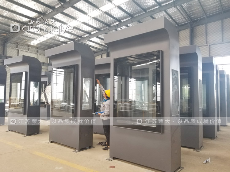 第二批四川省公交候車亭發(fā)貨圖一