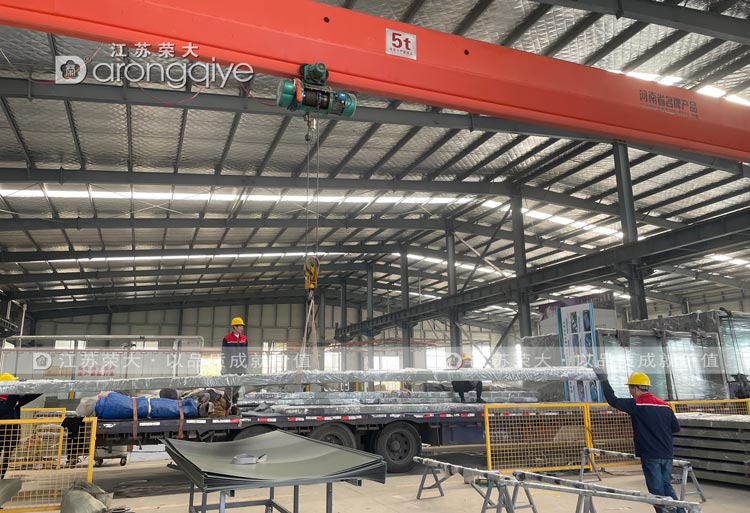 公交車站候車亭發(fā)貨案例圖一