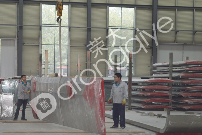 黑龍江候車亭第二批發貨圖一