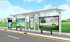 海南省發展公交事業,大力建設公交候車亭