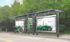 如何在冬季保養不銹鋼候車亭