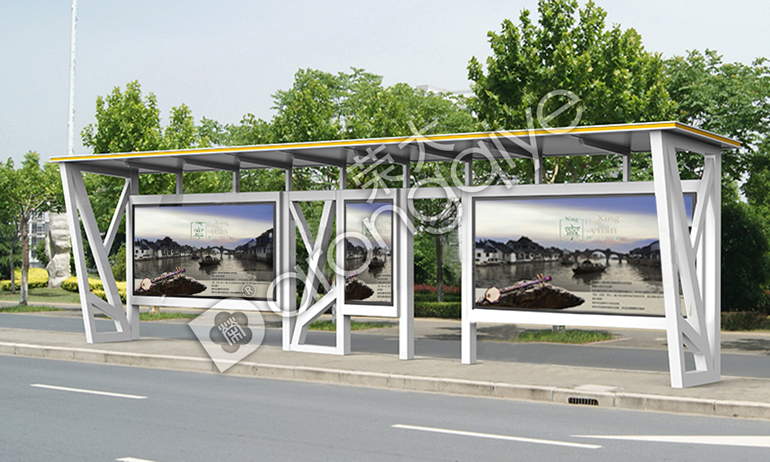 榮大公交候車亭制作工藝說明